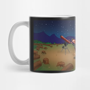 Chainsaw Astronomy Mug